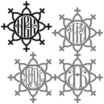 Гербовые печати, монограммы, вензеля